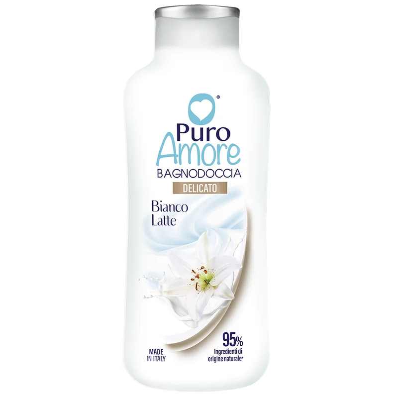 Puro Amore Bagnodoccia Delicato Bianco Latte 650 ml