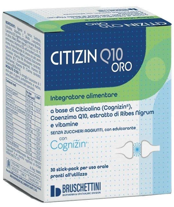 Citizin Q10 Oro - 30 stick pack per uso orale