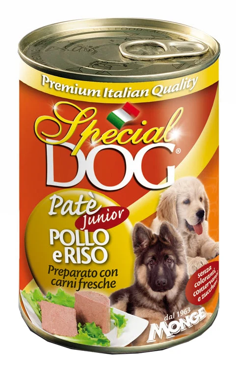 Special Dog Pate' Junior Pollo Riso 400 g