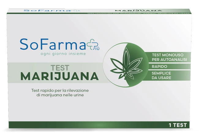 Sofarmapiù Selftest Marijuana Test Urine THC
