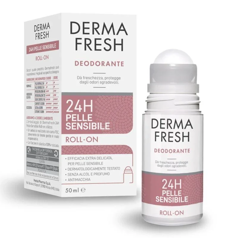 Dermafresh 24h Pelle sensibile - Roll on 50ml