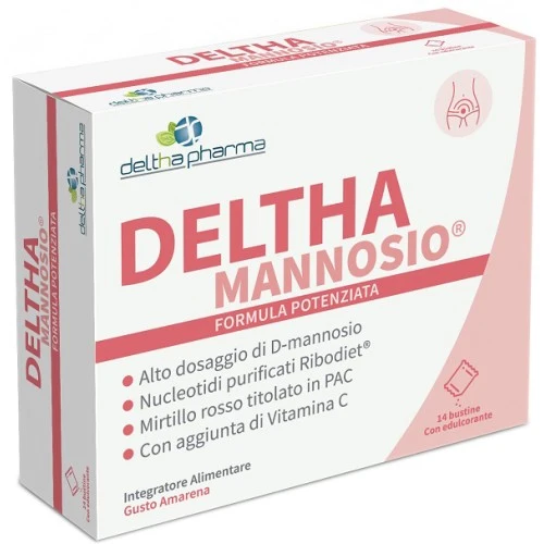 Deltha Mannosio – 14 Bustine | Integratore Vie Urinarie