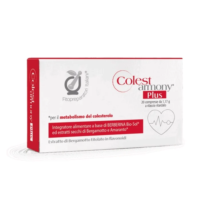 Colestarmony Plus 20 Compresse – Integratore per il Colesterolo