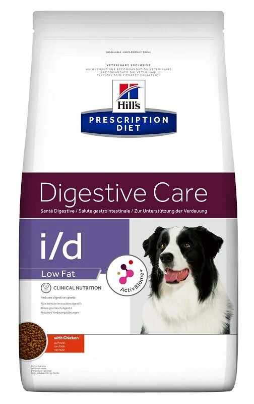 Hill's Prescription Diet I/D Digestive Care Low Fat Cane 1,5kg
