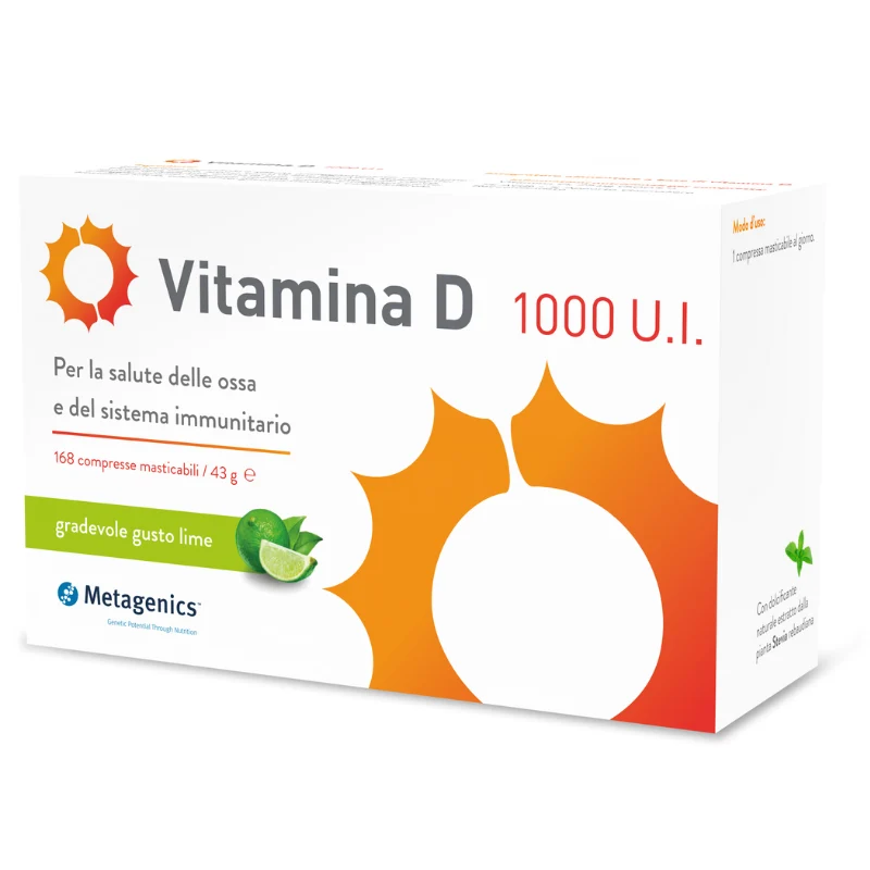 Vitamina D 1000 UI – 168 Compresse | Metagenics