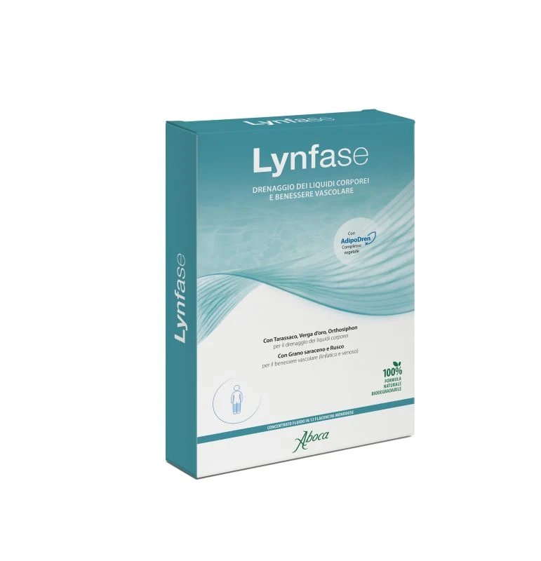 Aboca Lynfase Concentrato Fluido 12 Flaconcini