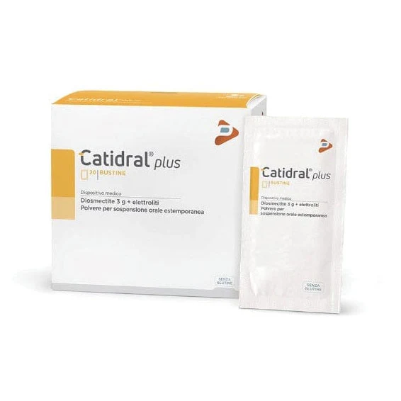 Catidral Plus 30 Bustine Diosmectite ed Elettroliti