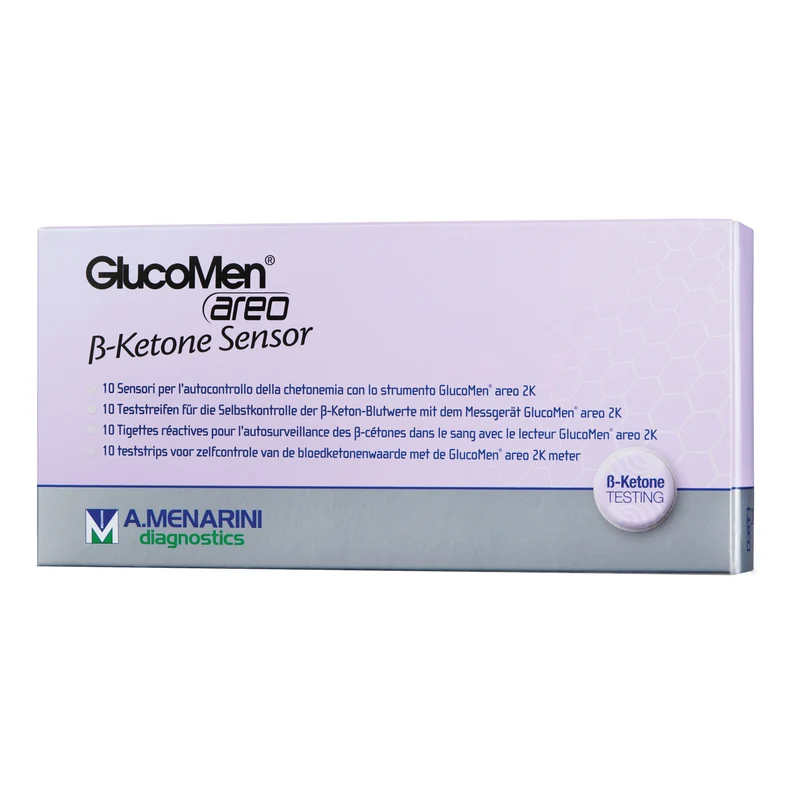 GlucoMen Areo Beta-Ketone Sensor Chetonemia 10 Pezzi
