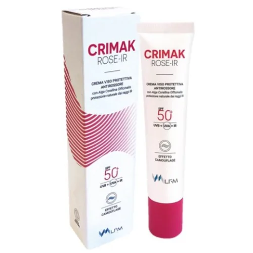Crimak Rose IR Crema 40g – Lenitiva per Pelli Sensibili e Arrossate