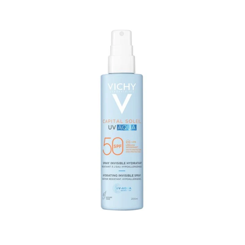 Vichy Capital Soleil UV-Aqua SPF50 Fluido Solare Leggero 200ml