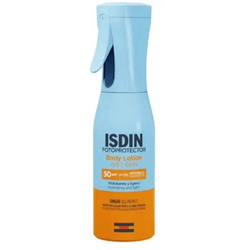 ISDIN Body Lotion SPF50+ Spray 250 ml | Solare Corpo Antiossidante WET SKIN