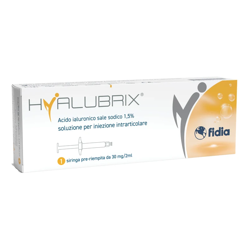 Hyalubrix Acido Ialuronico 30mg/2ml Dispositivo Medico Intrarticolare 1 Siringa Preriempita
