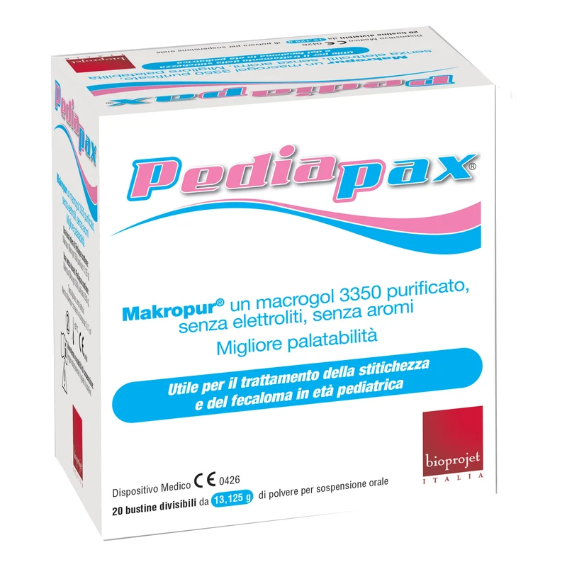 Pediapax 20 Bustine Polvere Stitichezza Bambini