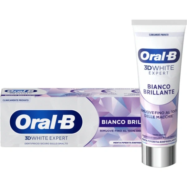 Oral-B 3D White Expert Brilliance Dentifricio Sbiancante