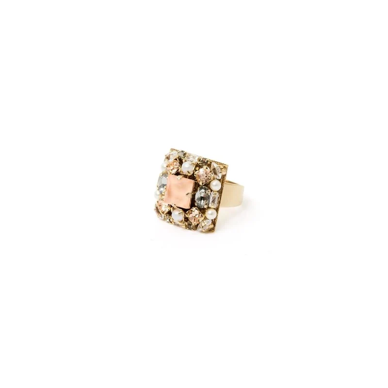 Anello Quadrato Hera
