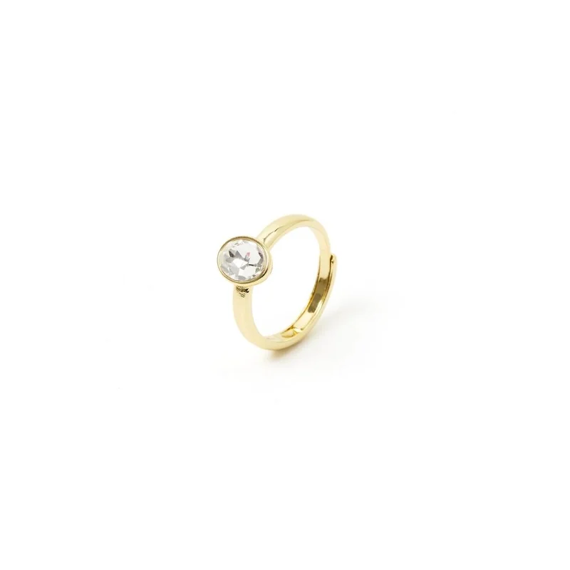 Anello Cristallo Ovale Emilia