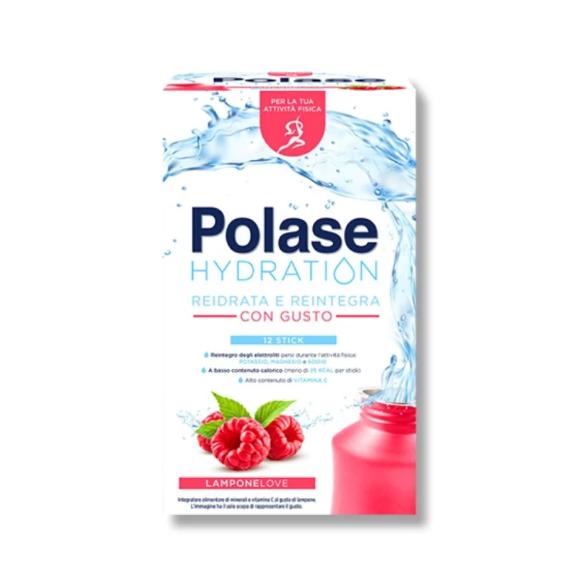 Polase Hydration Lampone – 12 Bustine