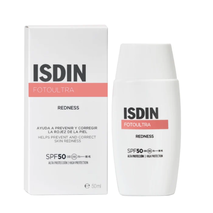 ISDIN Fotoultra Redness Solare per pelli sensibili Anti-rossore SPF50+ 50ml