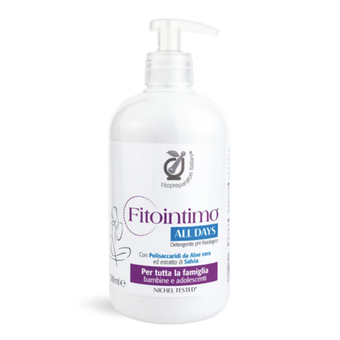 Fitointimo All Days Detergente Intimo pH Fisiologico, Fitopreparatori Italiani 500ml