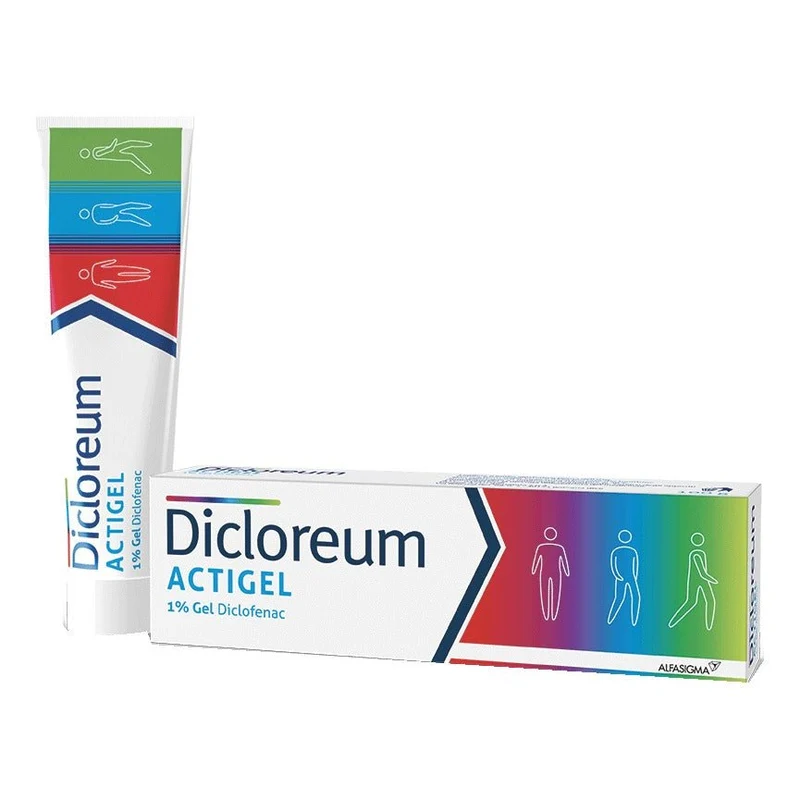 Dicloreum Actigel 1 % 100 g gel