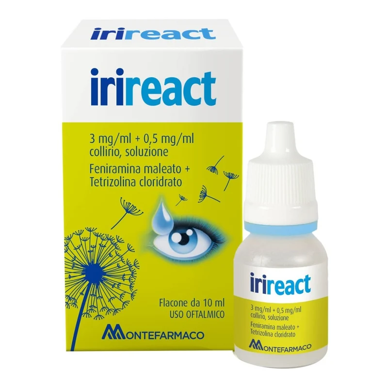 Irireact 3 + 0,5 mg/ml 10 ml collirio soluzione