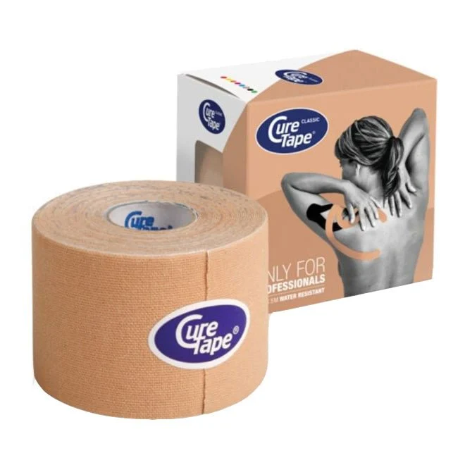 Cure Tape nastro kinesiologico beige 5 cm × 5 m