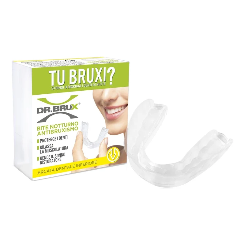 Dr Brux bite notte superiore trasparente