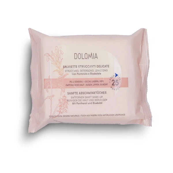 Dolomia Salviette Struccanti Delicate 25 pezzi