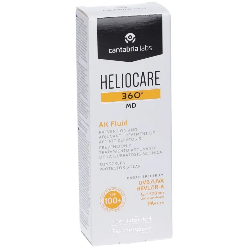 Heliocare 360 Md Ak Fluid - Protezione solare spf 100+ - flacone 50ml