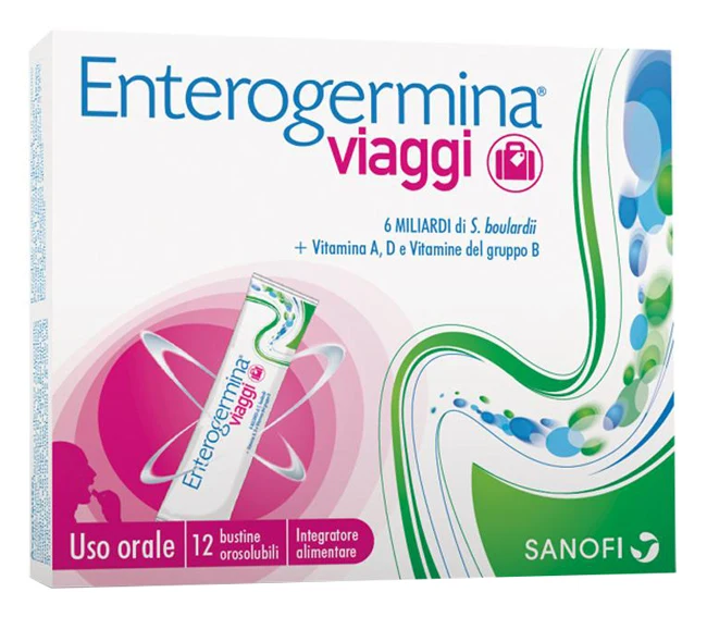 Enterogermina Viaggi 12 Bustine Uso Orale