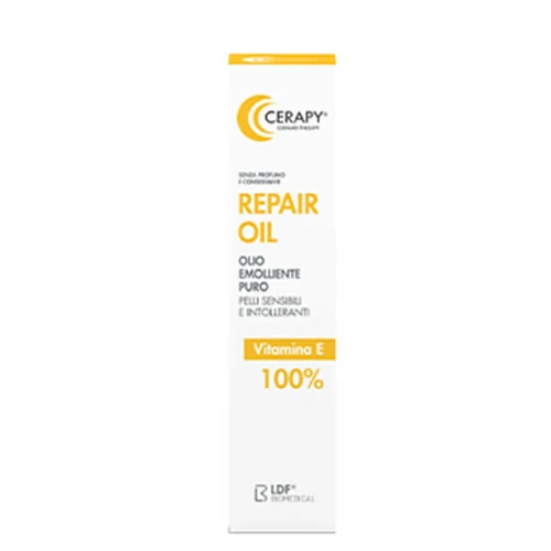 CERAPY REPAIR OIL OLIO EMOLLIENTE PURO PER PELLI SENSIBILI E INTOLLERANTI SENZA PROFUMO E CONSERVANTI 20 ML