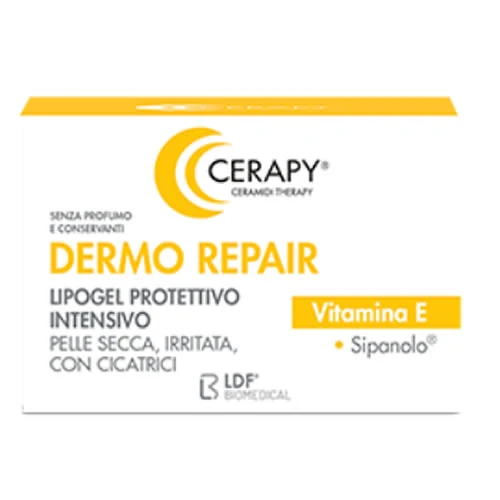 CERAPY DERMO REPAIR LIPOGEL PROTETTIVO INTENSIVO PELLE SECCA IRRITATA CON CICATRICI SENZA PROFUMO E CONSERVANTI 50 ML