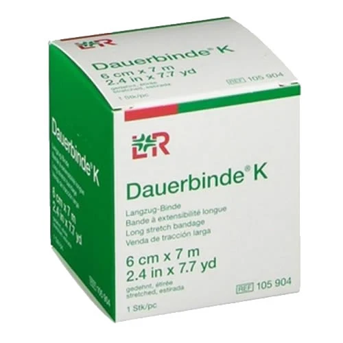 BENDA ELASTICA DAUERBINDE F ALTA ESTENSIBILITA' COMPRESSIONE FORTE 6X700CM 1 PEZZO