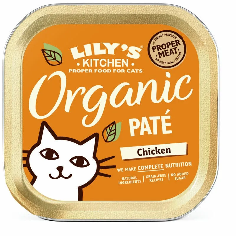 Lily's Kitchen Organic Chicken Paté Cat 85g