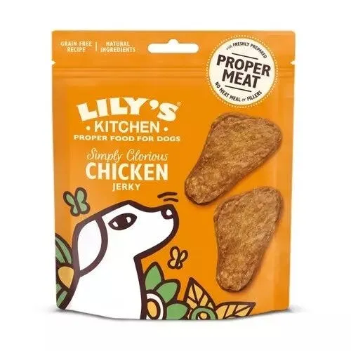 Lily's Kitchen Simply Glorious Chicken Jerky Snacks Dog 70g