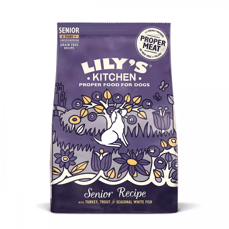 Lily's Kitchen Turkey & Trout for Senior Dogs 2,5kg