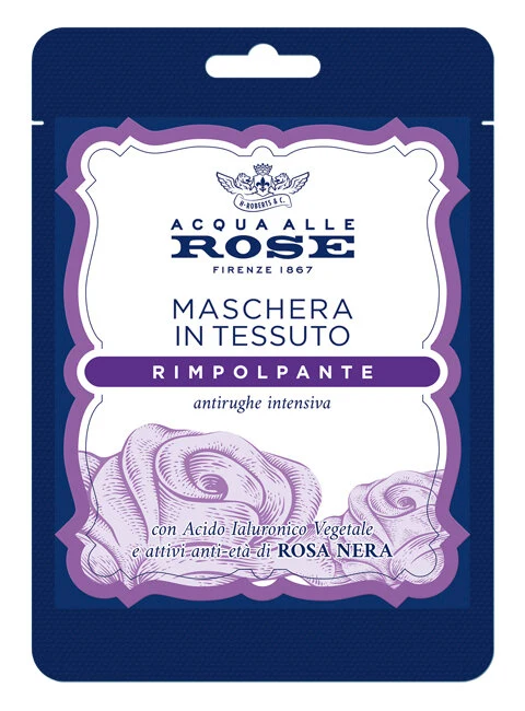 Acqua Alle Rose Maschera In Tessuto Rimpolpante 1pz