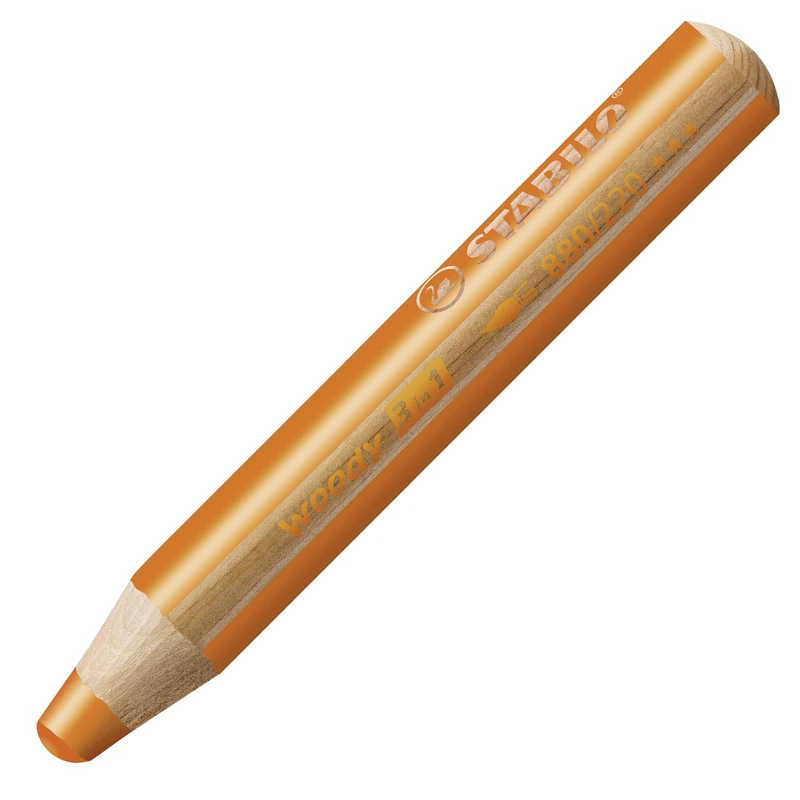 Matita colorata Multi-Funzione - STABILO woody 3 in 1 - Arancione