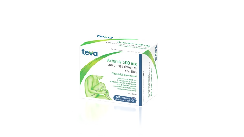 ARTEMIS 500 MG COMPRESSE RIVESTITE CON FILM 120 COMPRESSE IN BLISTER PVC/AL