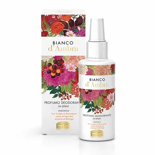 BIANCO D'AMBRA PROFUMO DEODORANTE SPRAY ANALCOLICO 100 ML