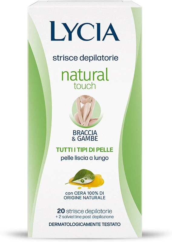 Lycia 20 strisce b/g naturale 12 pezzi
