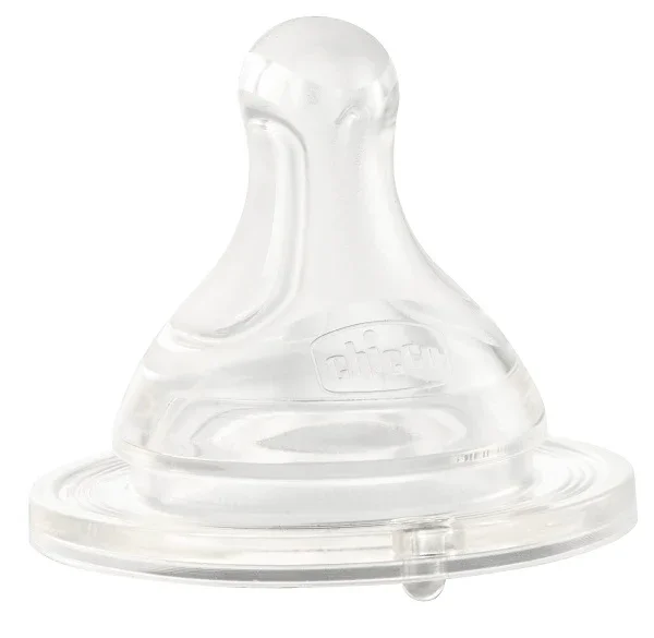CHICCO TETTARELLA PERFECT 5 4M IN SILICONE 3 FORI 2 PEZZI