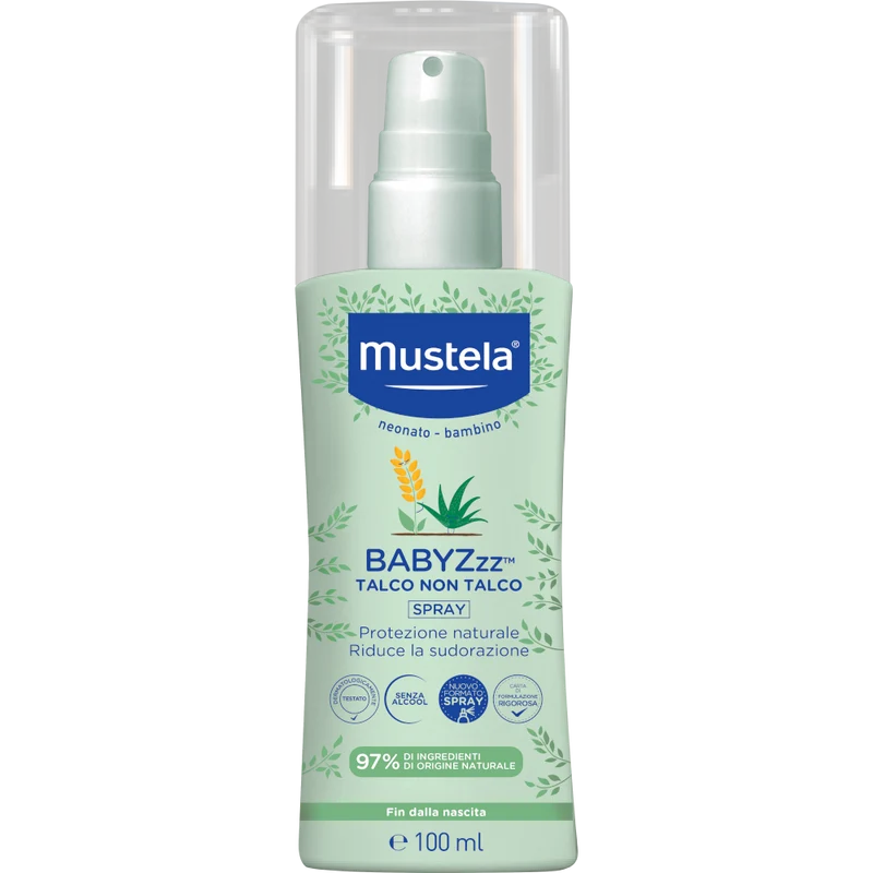 Mustela BABYZZZ Talco di Riso Spray 100ml