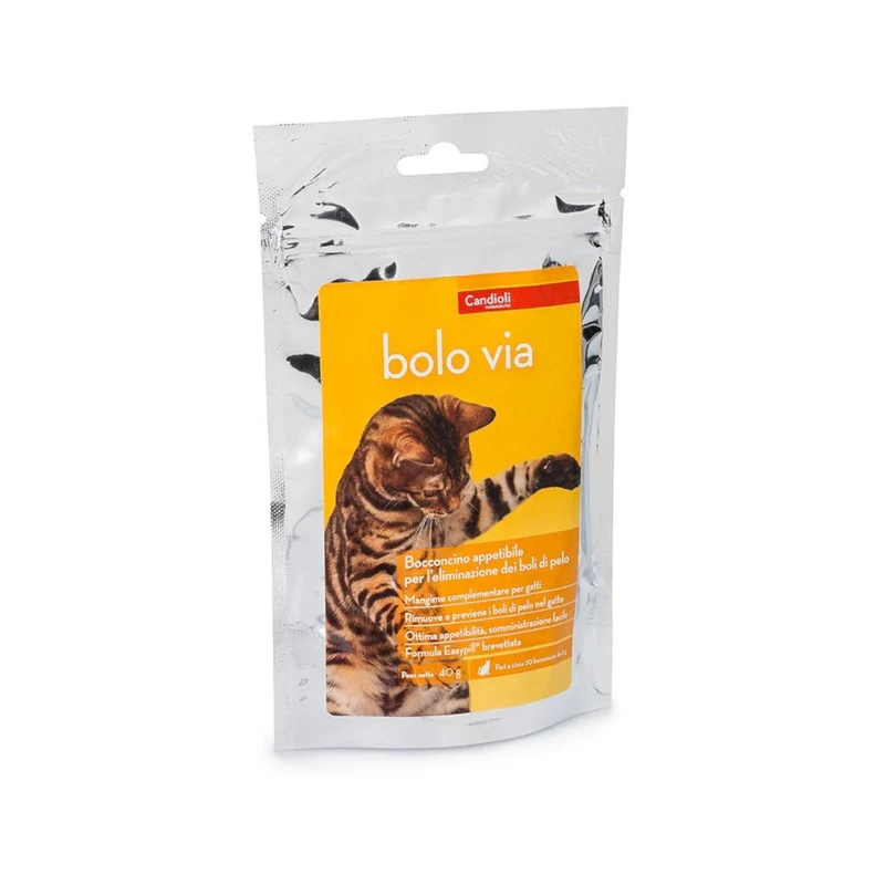 Bolo Via Bocconcini Gatti 40g - Snack Gustoso per Felini