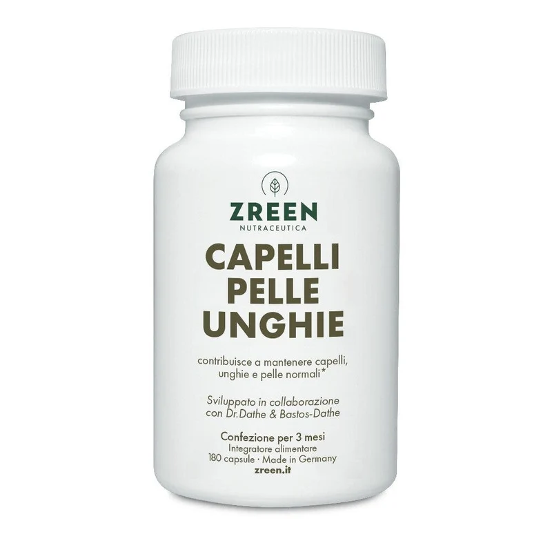 Zreen Capelli Pelle Unghie 180 Capsule
