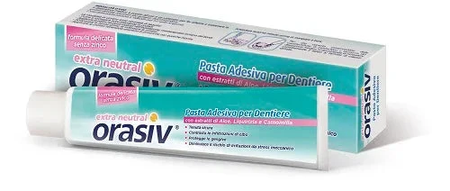 ORASIV EXTRA NEUTRAL PASTA ADESIVA PER DENTIERE 40 G