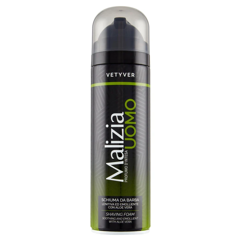Malizia Uomo Vetyver Schiuma da Barba 300 mL