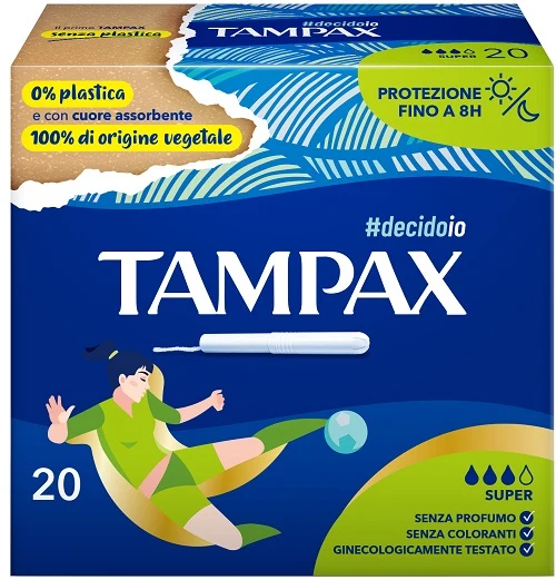 Tampax blue box super 20 pezzi