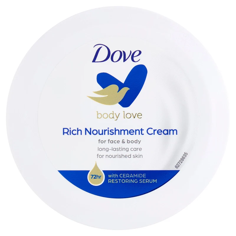 Dove body love Rich Nourishment Cream for face & body 150 ml