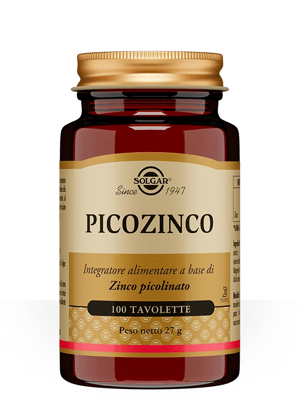 Solgar Picozinco 100 tavolette